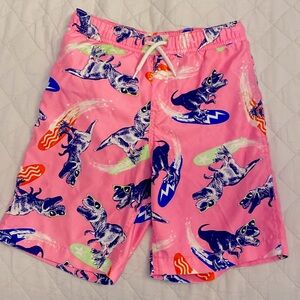 The cutest boys swim trunks from Lands End!